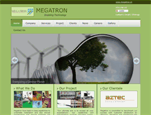 Tablet Screenshot of megatron.in