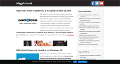 Desktop Screenshot of megatron.sk